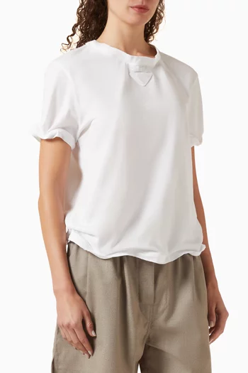 Boxy-fit T-shirt in Cotton Jersey