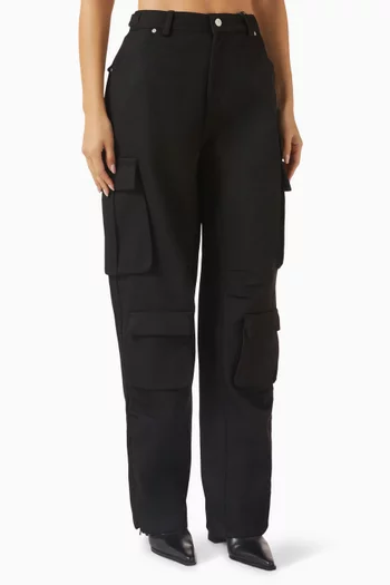 Emilie High-waist Cargo Pants