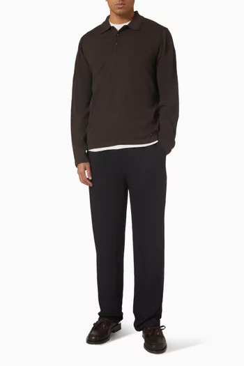 Reynolds Polo Shirt in Wool