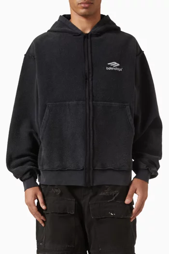 3B Sports Icon Inside-Out Zip-up Hoodie