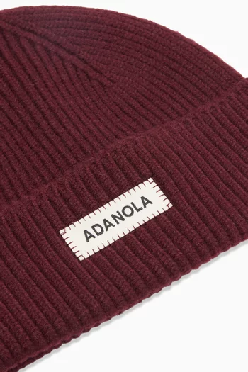 Logo Beanie in Knit