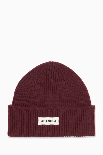 Logo Beanie in Knit