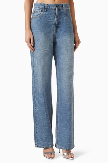 Straight-leg Jeans in Denim