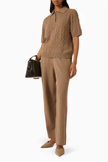 Polo Sweater in Cashmere