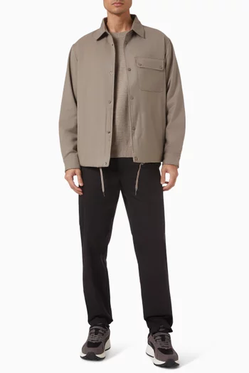 جاكيت ون بلوك أب فضفاض