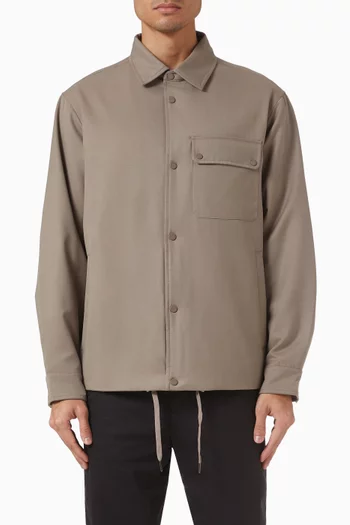 جاكيت ون بلوك أب فضفاض