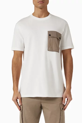 Pocket T-shirt in Cotton