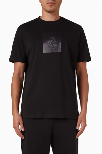 AX Logo T-shirt in Cotton