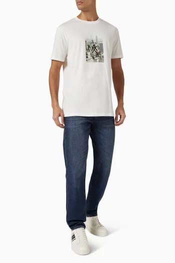 AX Logo T-shirt in Cotton