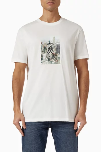 AX Logo T-shirt in Cotton