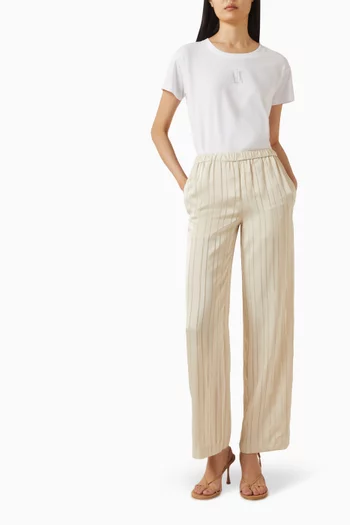 Icon Logo Boyfriend T-shirt in Cotton