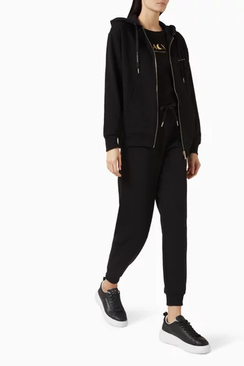 Logo Sweatpants in Cotton Blend