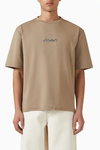 Signature Relaxed Fit T-shirt in cotton