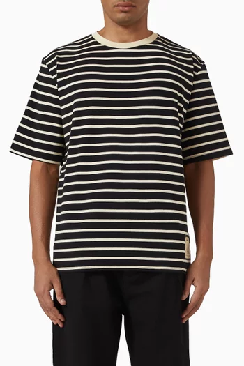 Striped T-shirt in Cotton