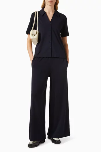 Open-collar Shirt