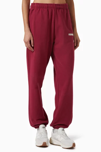 Graphic Sweatpants in Organic Cotton