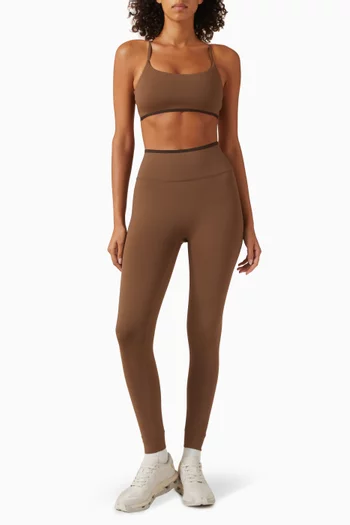 Bonded Skinny Strap Bra