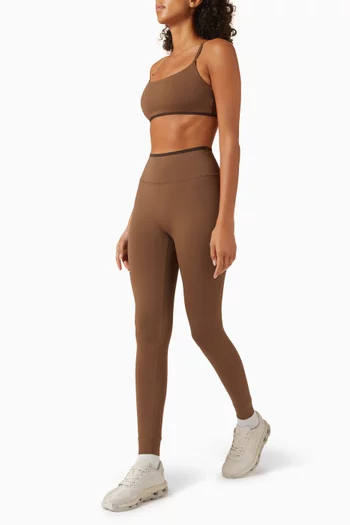 Bonded Contrast Leggings