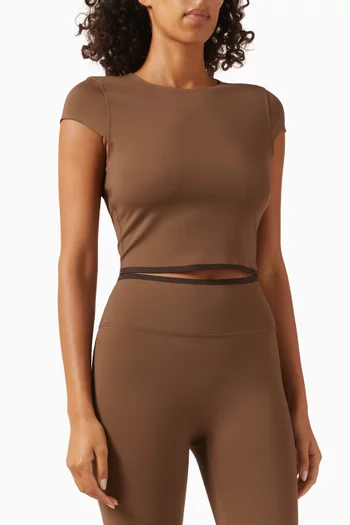 Bonded Cap-sleeve Top