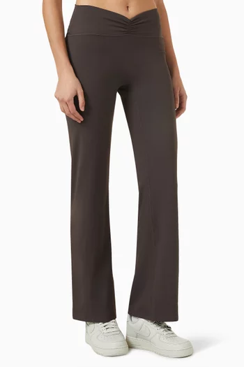 Ruched Front Yoga Pants