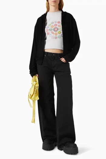 Spiral Crest Fitted T-shirt