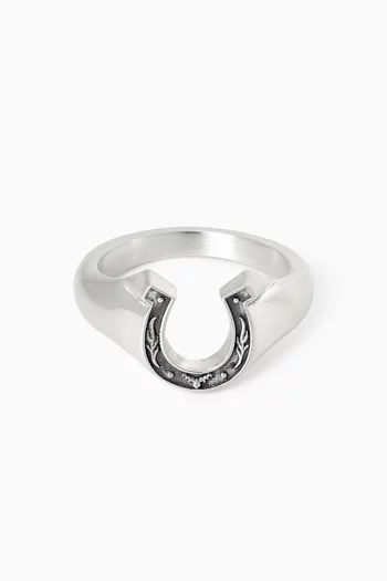 Ranch Ring in Sterling Silver
