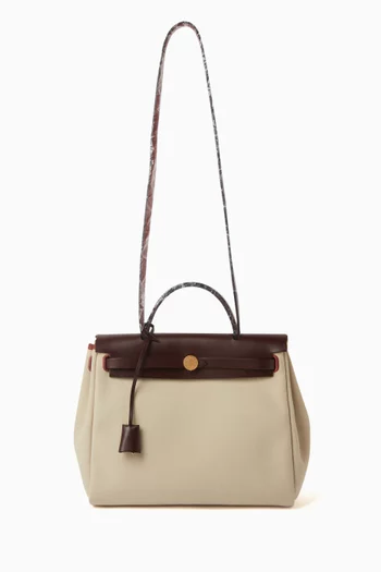 Herbag Zip 31 Bag in Toile Militaire Canvas