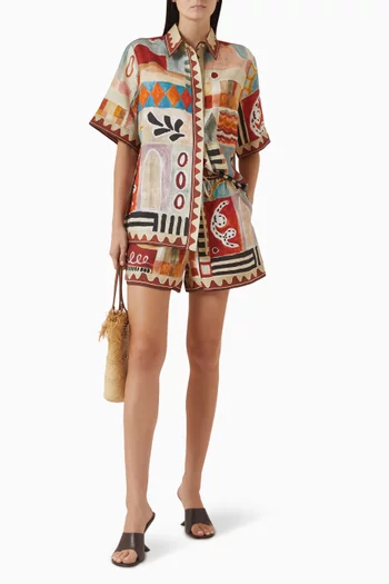 Michelle Shirt in Linen