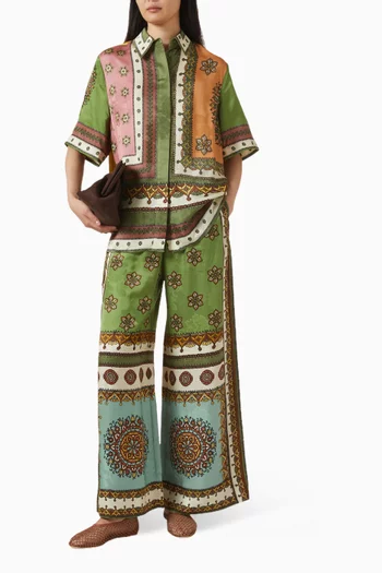 Contina Printed Shirt in Viscose