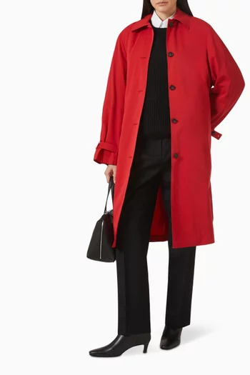 Light Spring Trench Coat in Organic-cotton