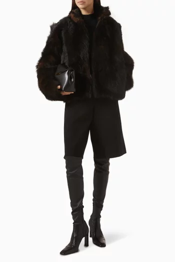 Silky Jacket in Shearling