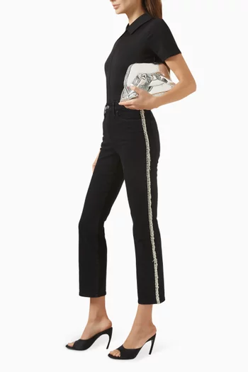 Straight-leg Diamond Jeans