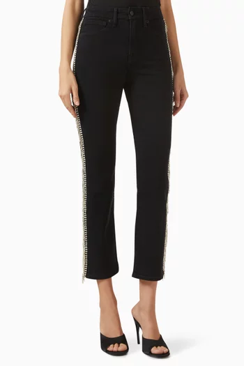 Straight-leg Diamond Jeans