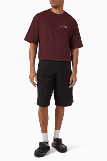 تي شيرت انروكهولم بشعار الماركة قطن عضوي