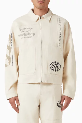 جاكيت بانر قطن