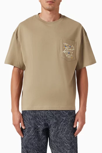 تي شيرت بطبعة Community Arts قطن