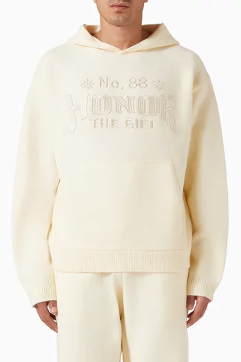 Art Knit Hoodie