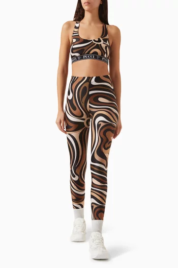 لغينغز بنقشة مارمو ليكرا