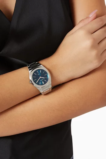 ساعة ألترا ثين جروفي كوارتز، 39 مم