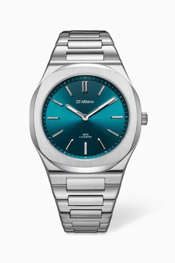 ساعة ألترا ثين جروفي كوارتز، 39 مم