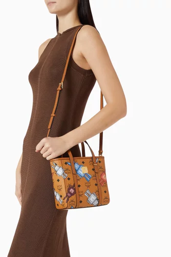 حقيبة يد توني ميني بنقشة فيزيتوس