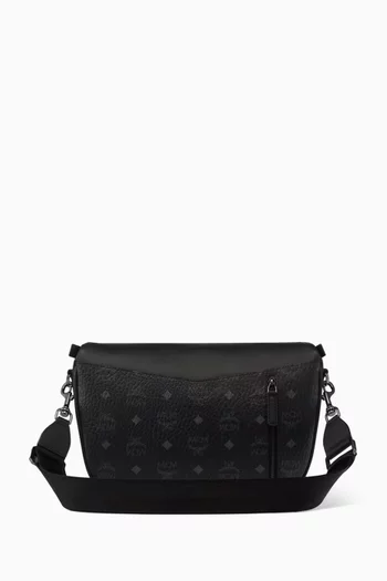 Small Diamant 3D Crossbody Bag in Visetos Canvas