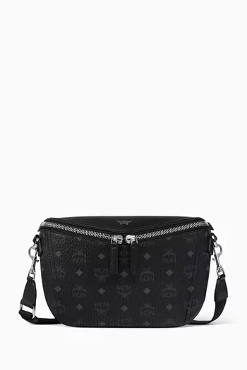 Small Diamant 3D Crossbody Bag in Visetos Canvas