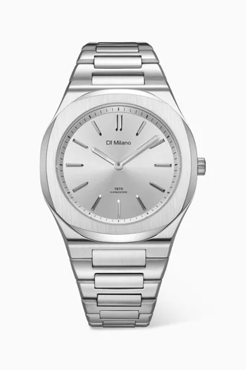 Ultra Thin Groovy Watch, 39mm