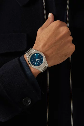 Ultra Thin Groovy Watch, 39mm