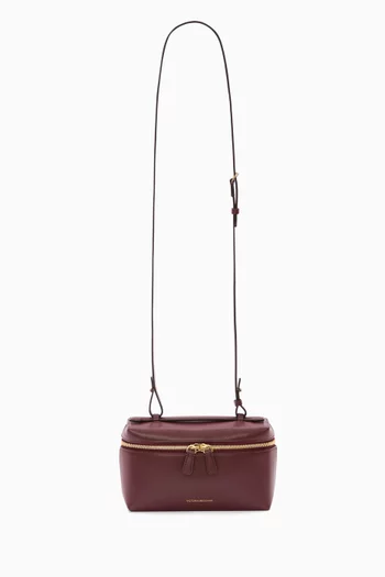 Vanity Crossbody Bag in Leather