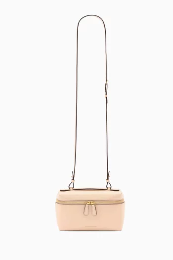 Vanity Crossbody Bag in Leather