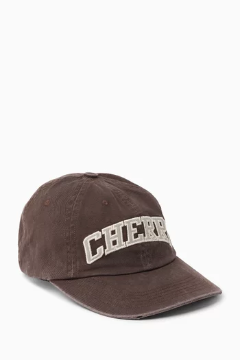 Applique 6 Panel Baseball Cap