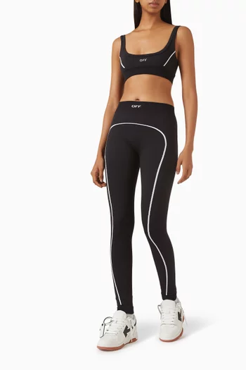 Off Stamp Logo Seamless Leggings