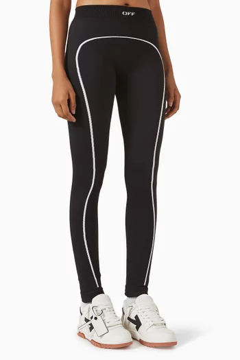 Off Stamp Logo Seamless Leggings